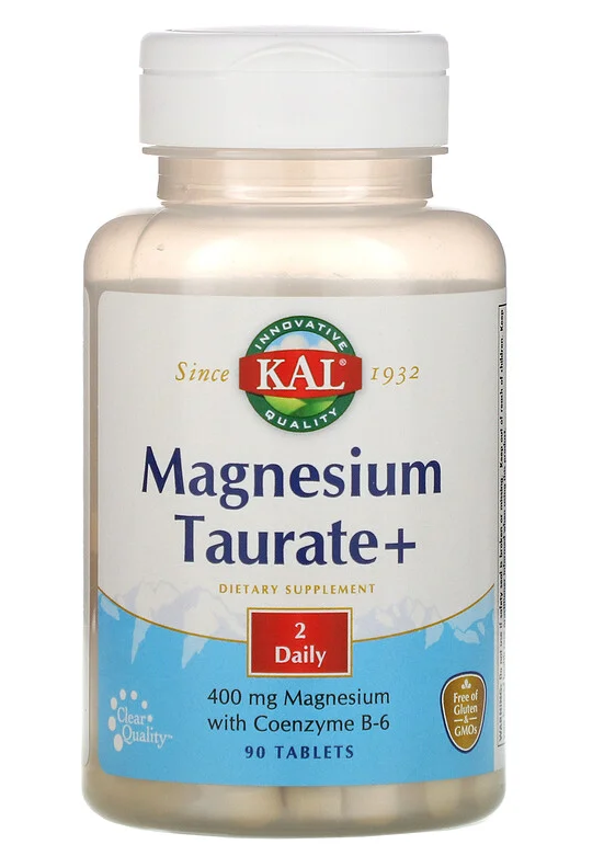 

Минералы KAL Таурат магния Magnesium Taurate+ 400 мг 90 таблеток
