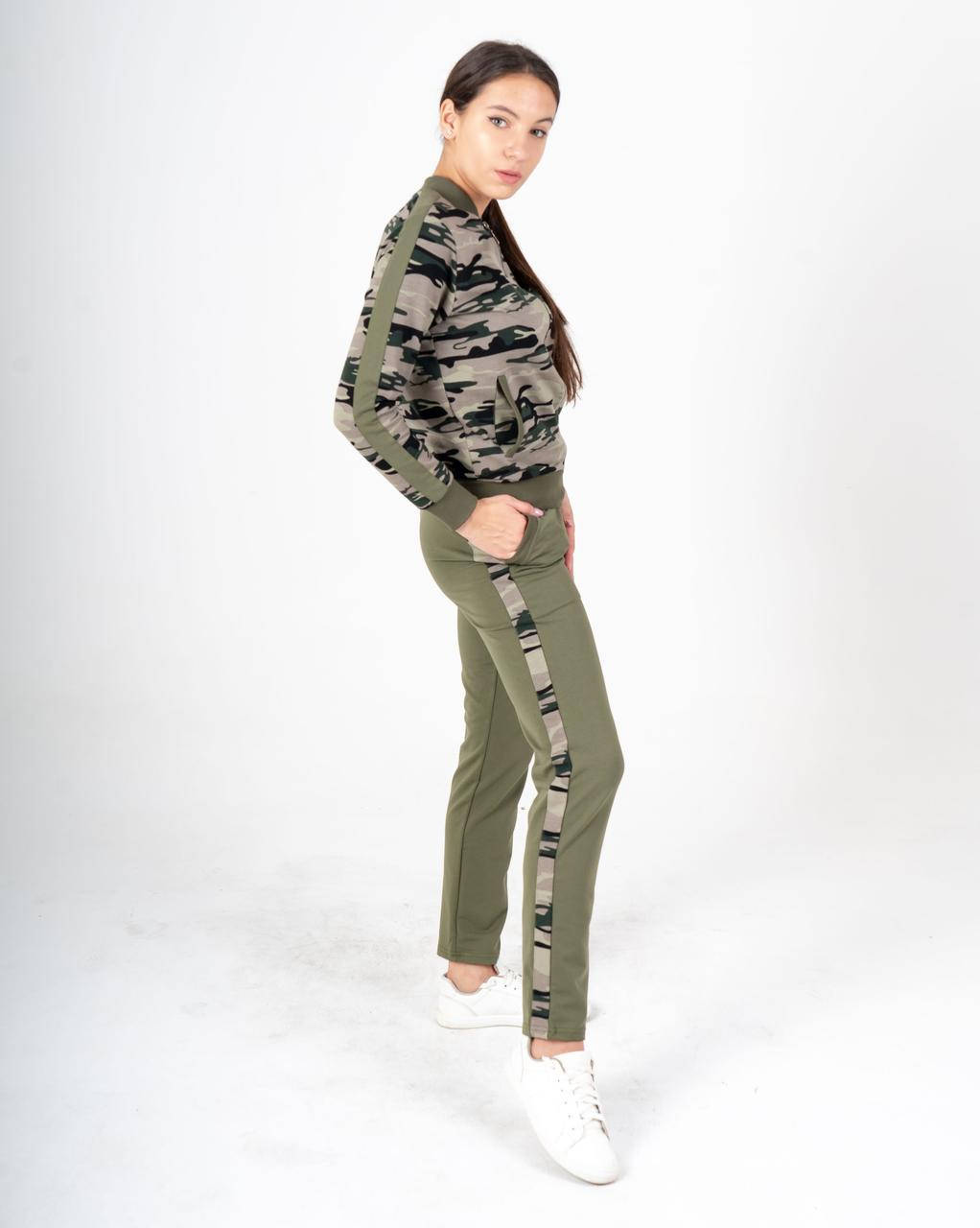 

Спортивный костюм женский камуфляж 2XL, Хаки