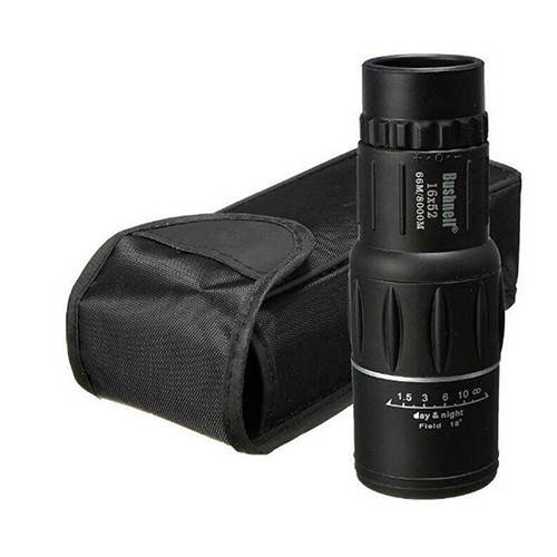 

Монокуляр "Bushnell" 16х52 дeнь/нoчь с двойной фокусировкой! Новинка, Черный