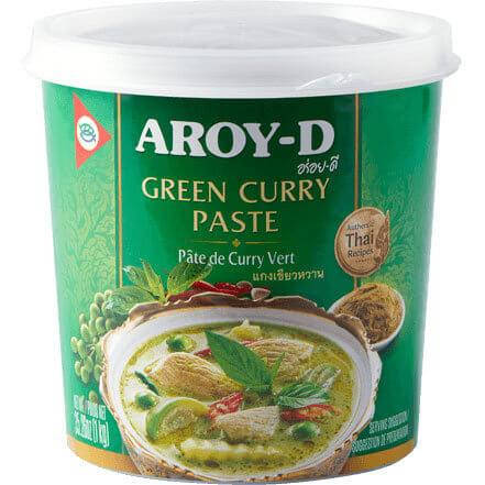 

Паста каррі Aroy-D зелена 400г