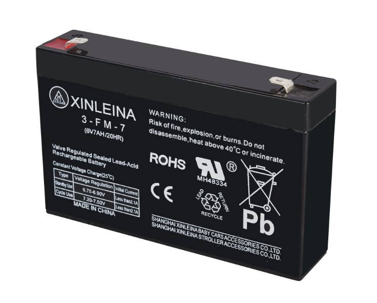 

Аккумулятор для детского электромобиля Xinleina 6V 7Ah 3-fm-7 6v7ah/20hr