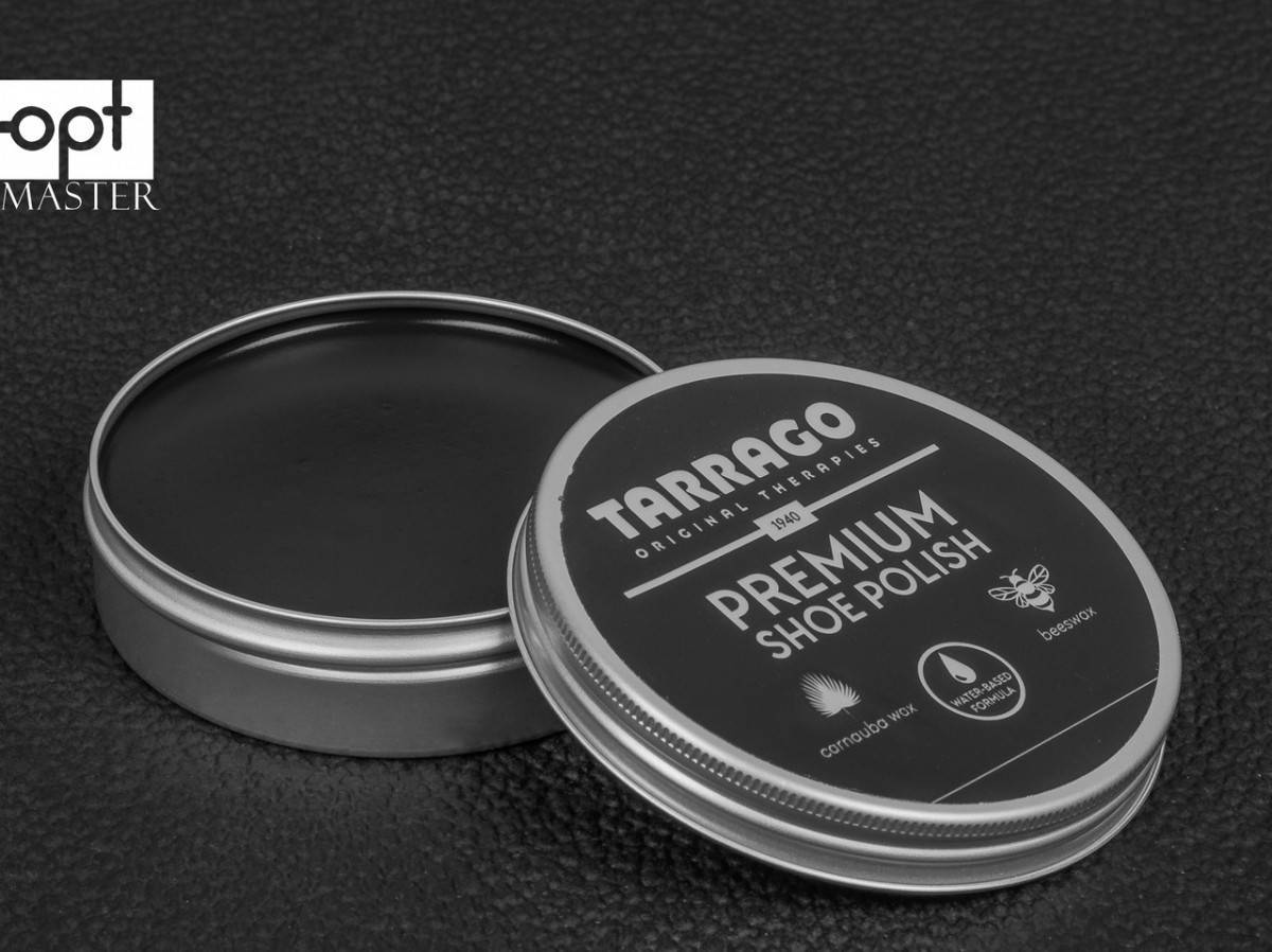 

Крем-паста для обуви черная Tarrago Premium Shoe Polish, 50 мл TCL41 (18), Черный