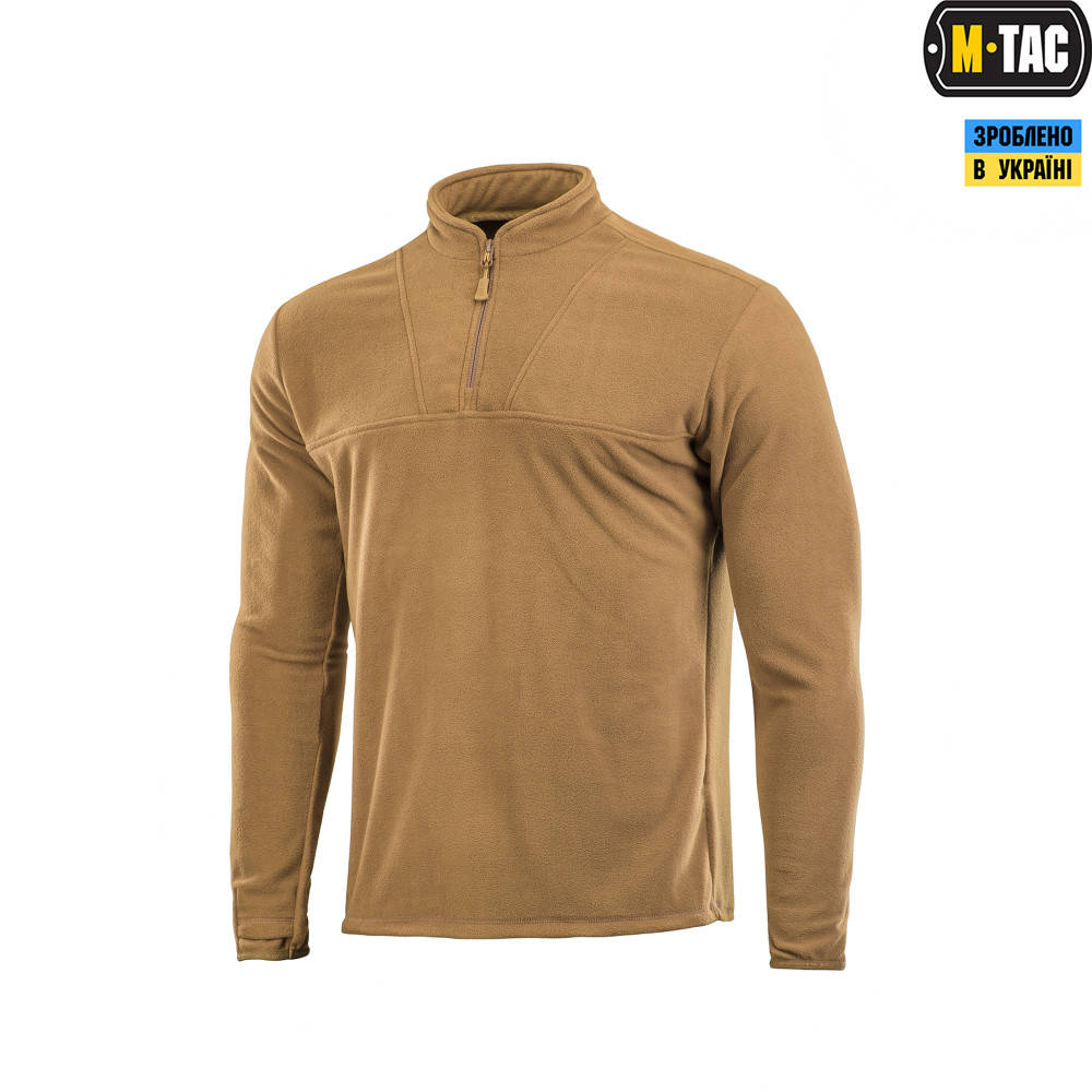 

Кофта флисовая M-Tac Delta Coyote Brown S, Коричневый