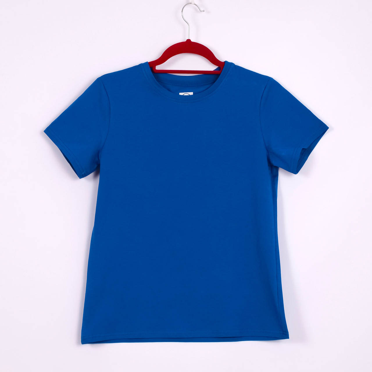 

Футболка женская однотонная. Дукат TS-02-7. Размер XL. Цвет: Электрик, Синий