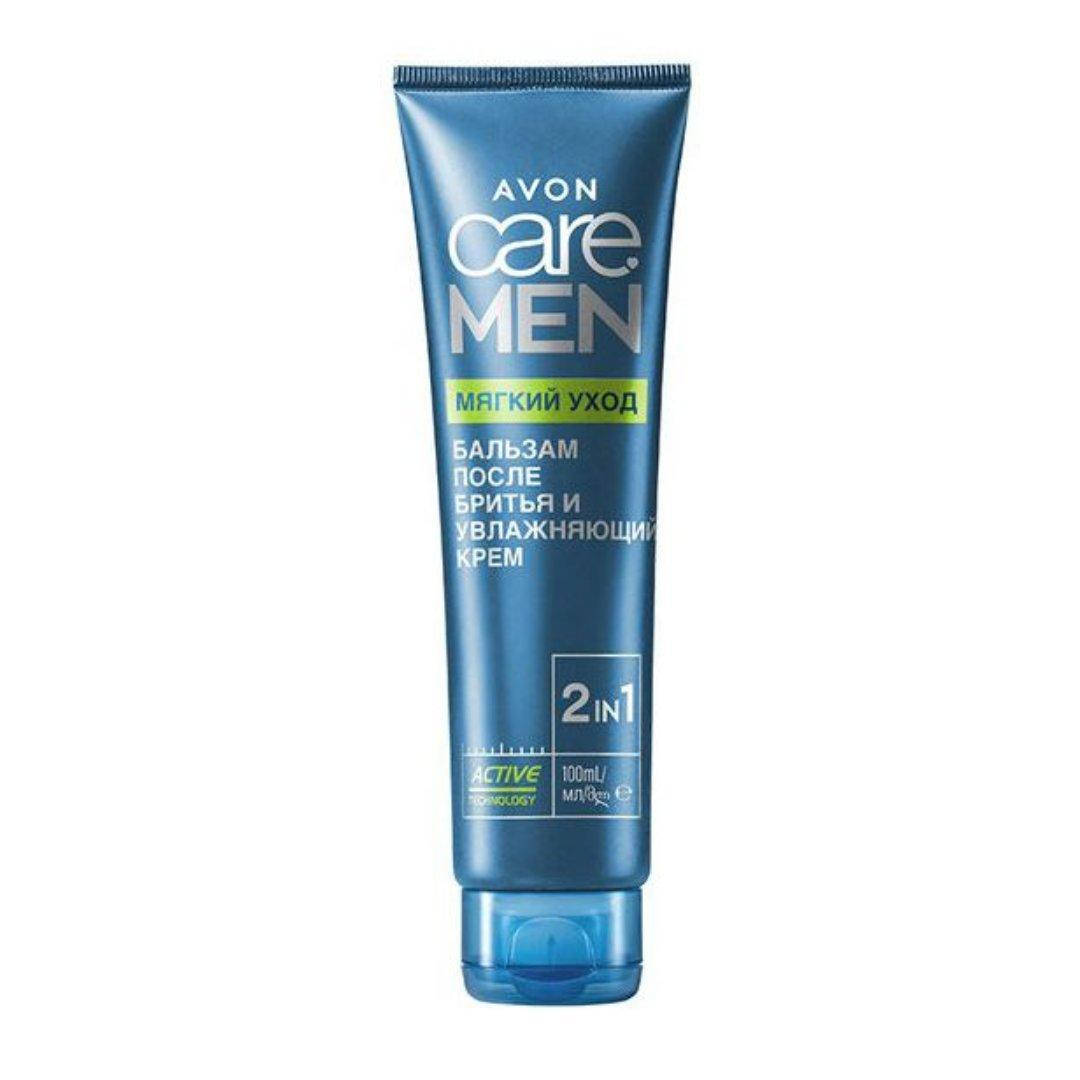 

Бальзам после бритья и увлажняющий крем "Мягкий уход" Care Avon, 100 ml