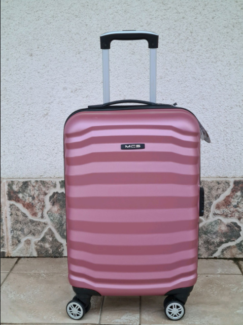 

Чемодан пластиковый MCS V345  Турция Rose gold, Розовое золото