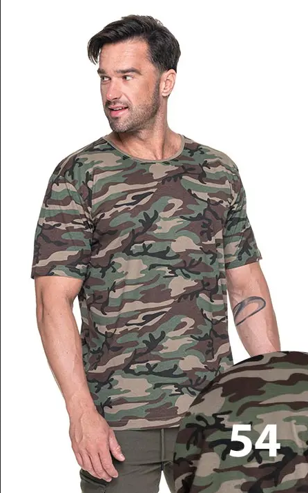 

Мужская футболка MORO MEN камуфляж чистый хлопок 100% Crimson Cut Camo Польша