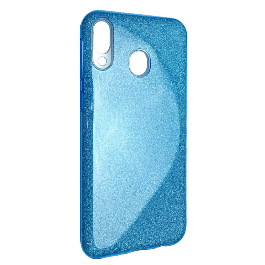 

Чехол-накладка DK Silicone Glitter Heaven Rain для Samsung A40 (blue), Синий