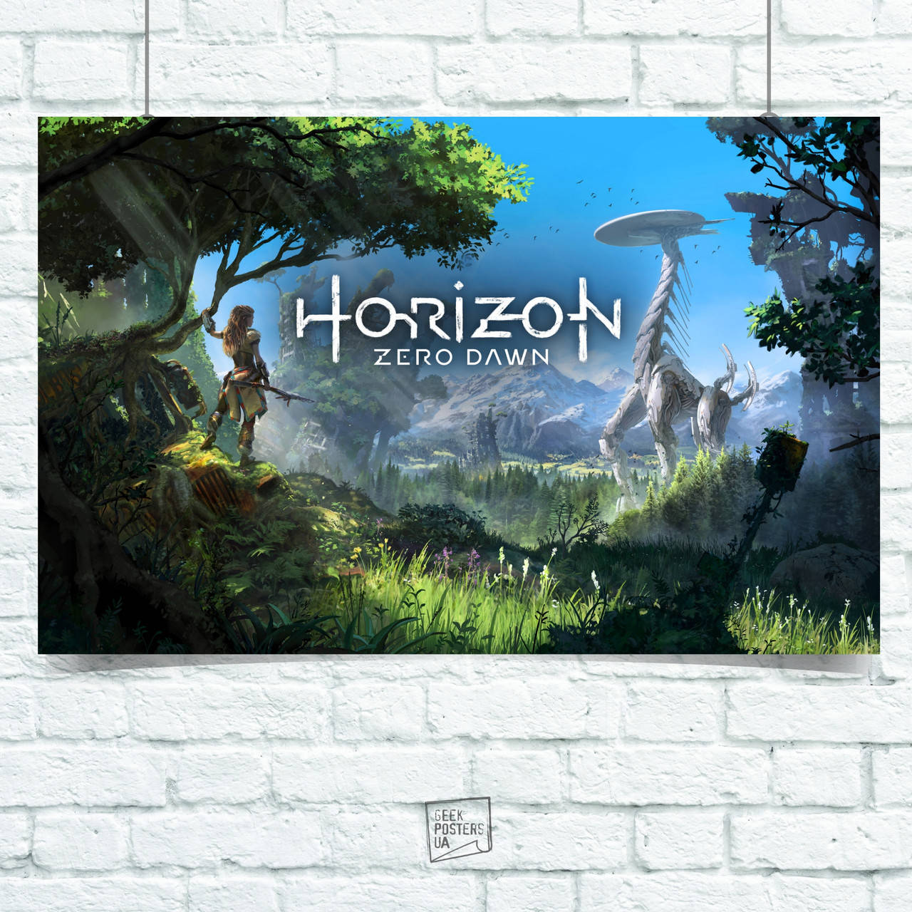 

Постер Horizon Zero Dawn. Размер 42x30см (A3). Матовая бумага