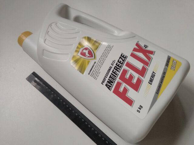 

Антифриз FELIX ENERGY (-40) (желтый) 5 кг.