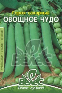 

Семена гороха сахарного Овощное чудо 40г ТМ ВЕЛЕС