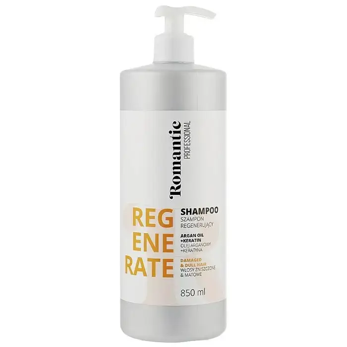 

Romantic professional шампунь 850 мл Regenerate (с маслом арганы)