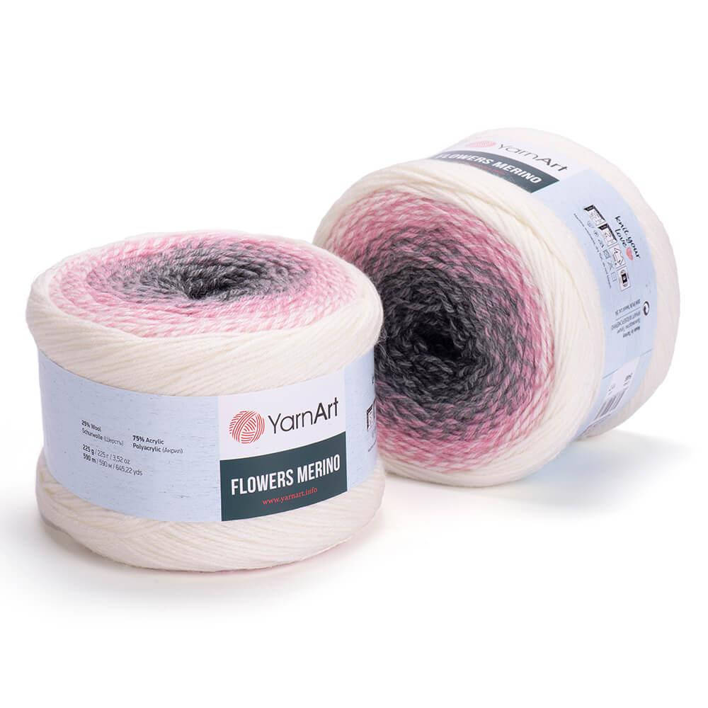 

YarnArt Flowers Merino (ЯрнАрт Фловерс Мерино) № 546 (Пряжа полушерсть, нитки для вязания), Секционное крашение
