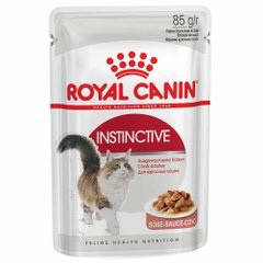 

Royal Canin INSTINCTIVE IN GRAVY 85г Влажный корм для кошек кусочки в соусе
