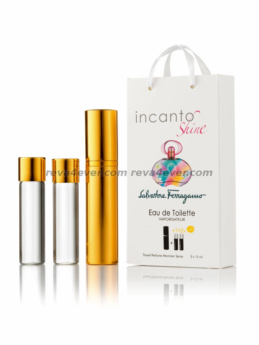 

Salvatore Ferragamo Incanto Shine edp 3x15ml парфюм мини в подарочной упаковке