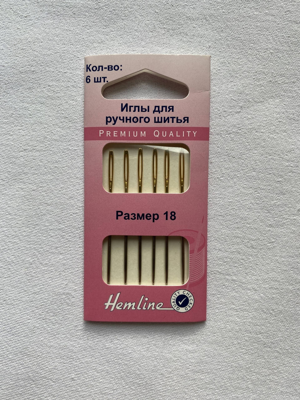 

Иглы для ручного шитья №18 (283.18)