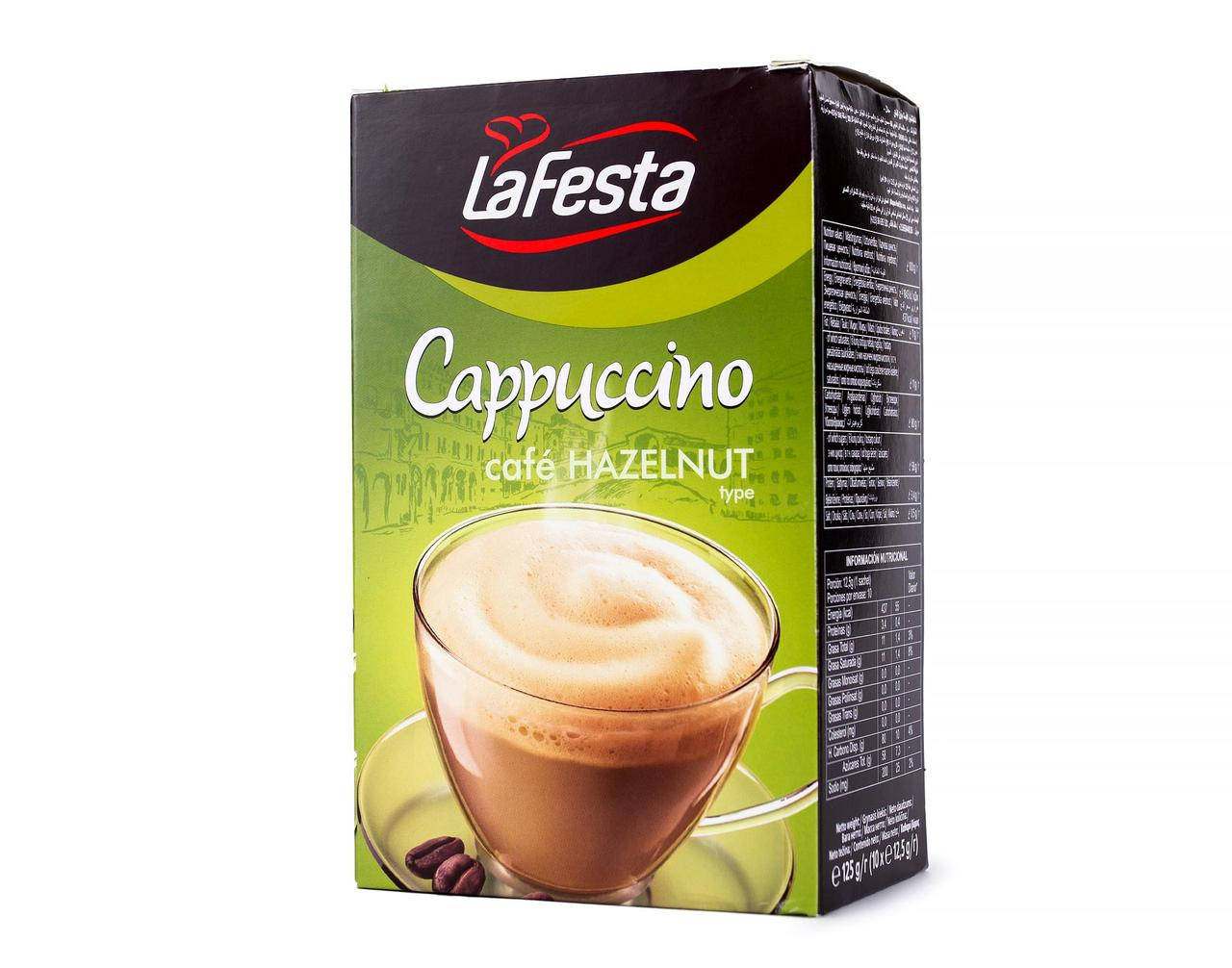 

Кофейный напиток лафеста / LaFesta cafe hazelnut 10 шт. упак.