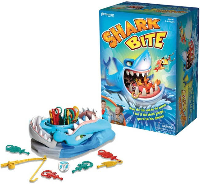 

Shark Bite Настольная игра Укус акулы Pressman Let´s Go Fishin Рыбалка