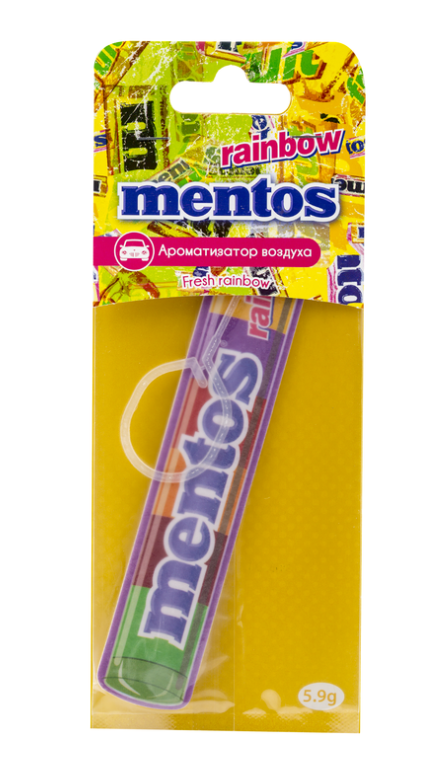 

Ароматизатор сухая карточка Mentos Свежий воздух MNT402