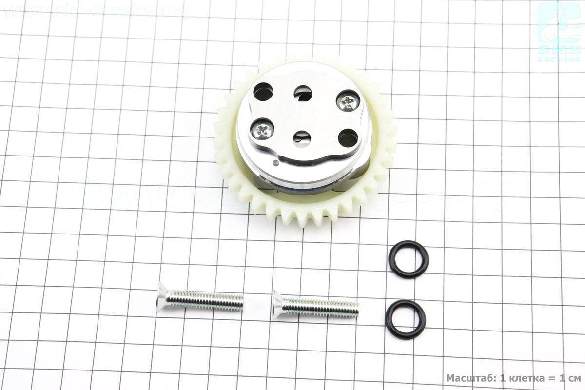 

Loncin- LX250GY-3 Насос масляный с шестерней 34 зуб, СВ-250cc (507405)