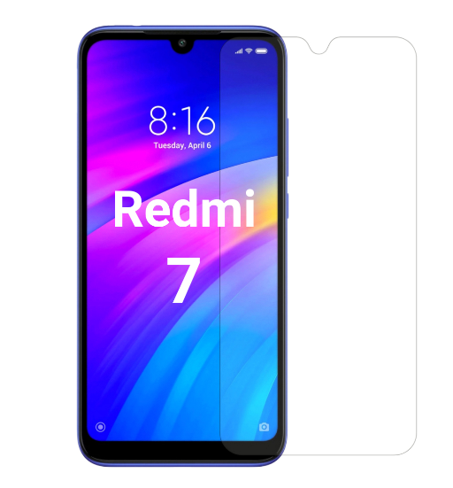 

Защитное стекло Xiaomi Redmi 7 прозрачное (Ксиоми Редми 7)