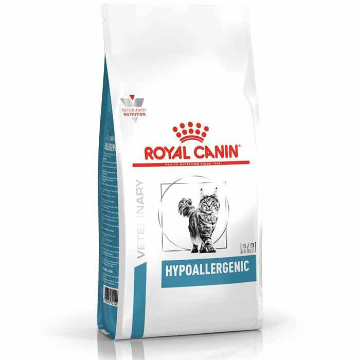 

Royal Canin HYPOALLERGENIC 400гр DR25 (ГИПОАЛЛЕРГЕННЫЙ) сухой лечебный корм для кошек