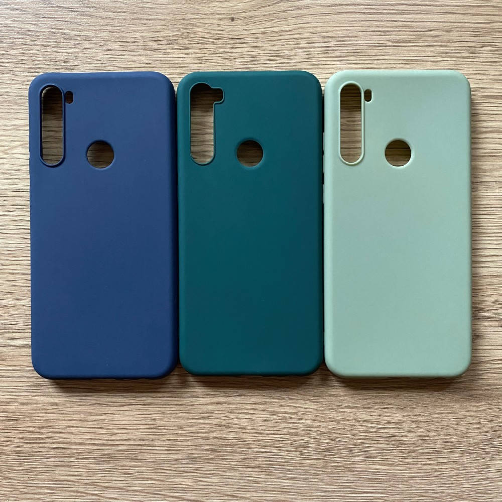 

Силиконовый чехол бампер для Xiaomi Redmi Note 8T, Разные цвета