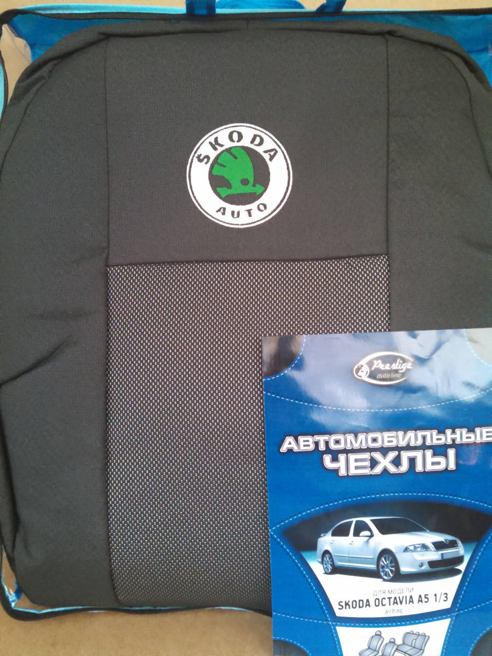 

Чехлы Автомобильные Skoda Octavia A-5(задняя спинка и сидение раздельное)