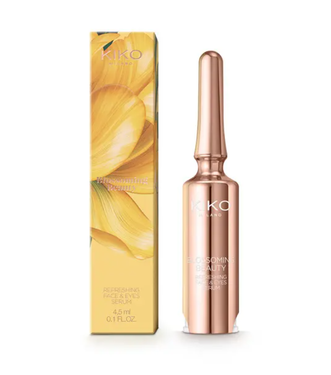 

Увлажняющая и освежающая сыворотка Blossoming Beauty Refreshing Face & Eyes Serum Kiko