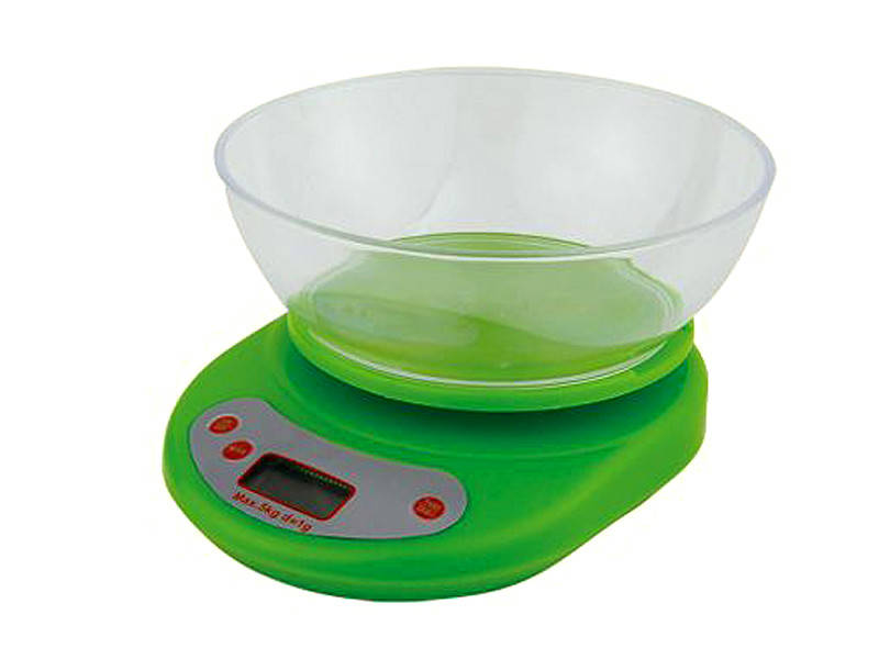 

Весы электронные бытовые 5кг кухонные с круглой чашей YZ-1811B EK-01 24шт 9060