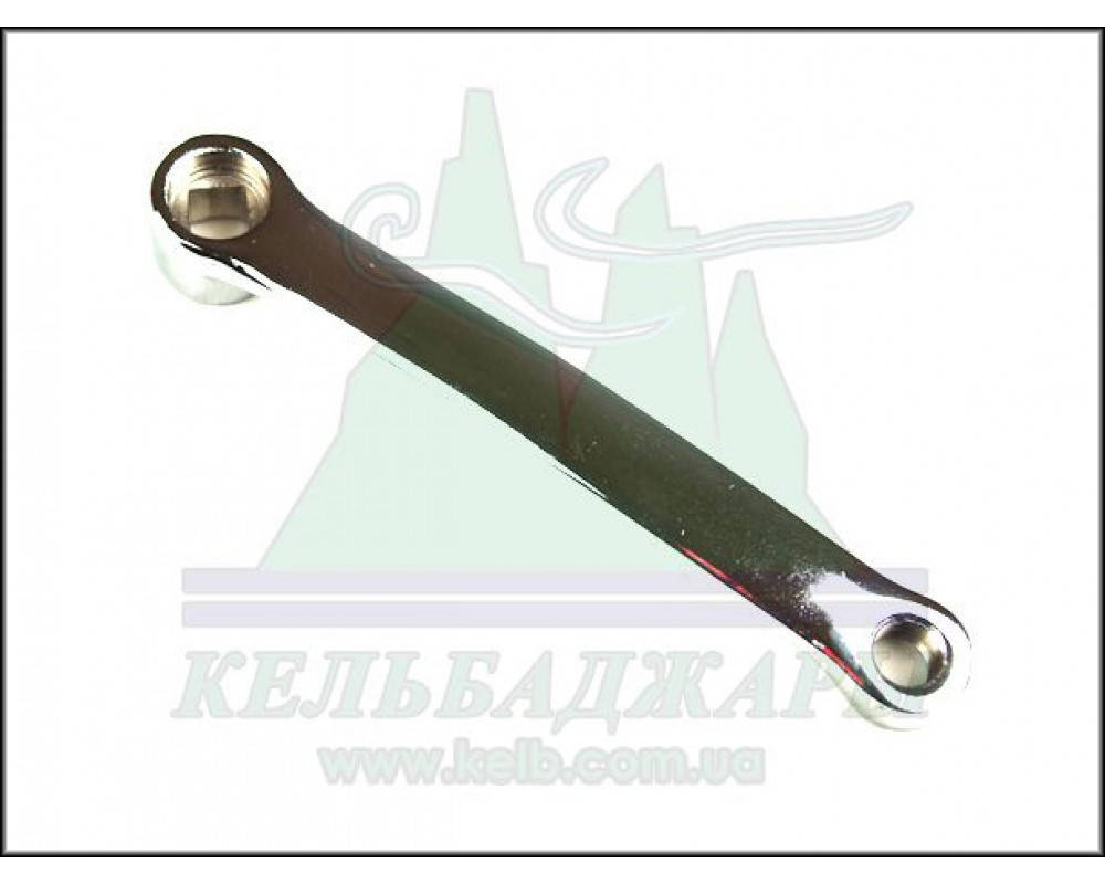 

Шатун левый (хром) под под квадрат (165 мм)TY-QB-2088