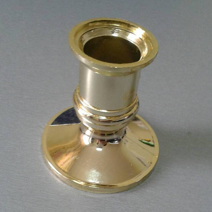 

Подсвечник для тонкой свечи Gold 6022, Золотистый