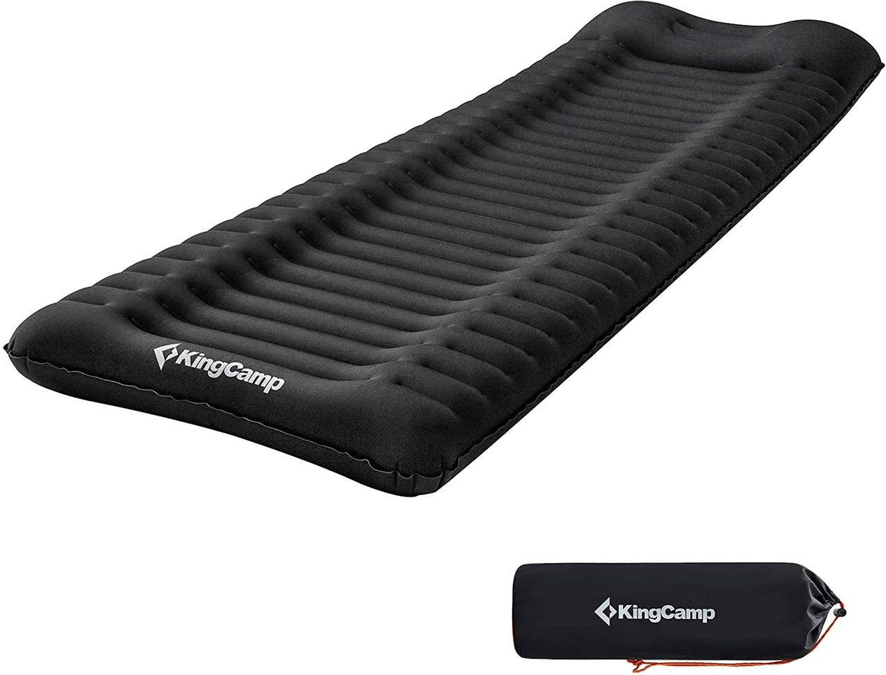 

Надувной матрас KingCamp Super Comfort Single Black, Черный