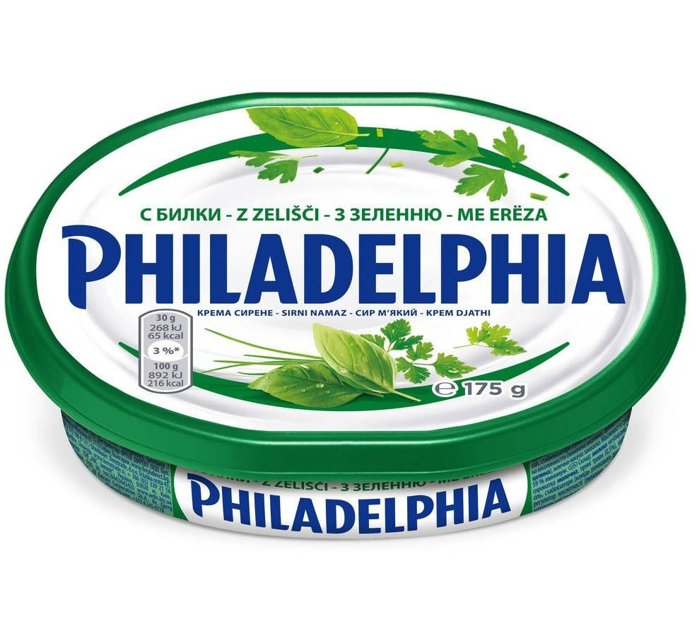 

Крем-сыр Philadelphia Филадельфия с Зеленью 175 г Германия