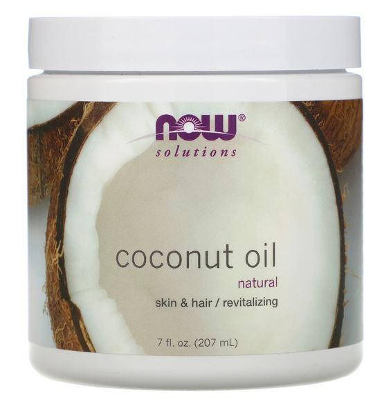 

Натуральное кокосовое масло Now Foods Solutions coconut oil 207мл