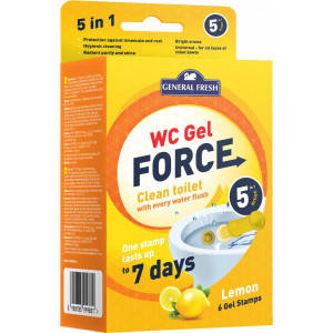 

Диски для унітазів General Fresh гелеві 36мл Лимон