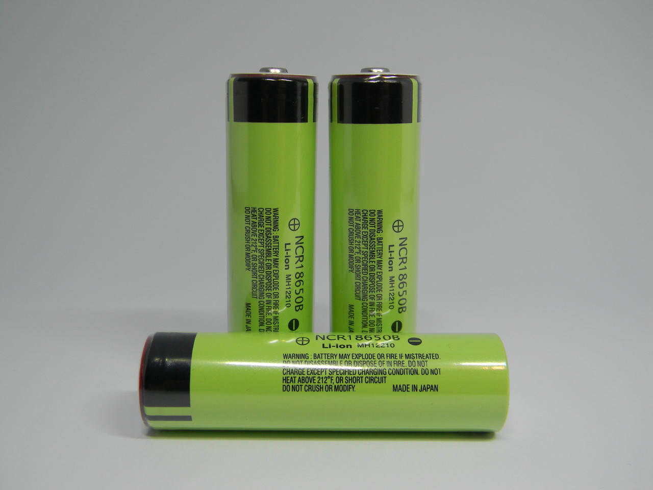 

Panasonic NCR 18650 3400 mAh без платы защиты 3.7V