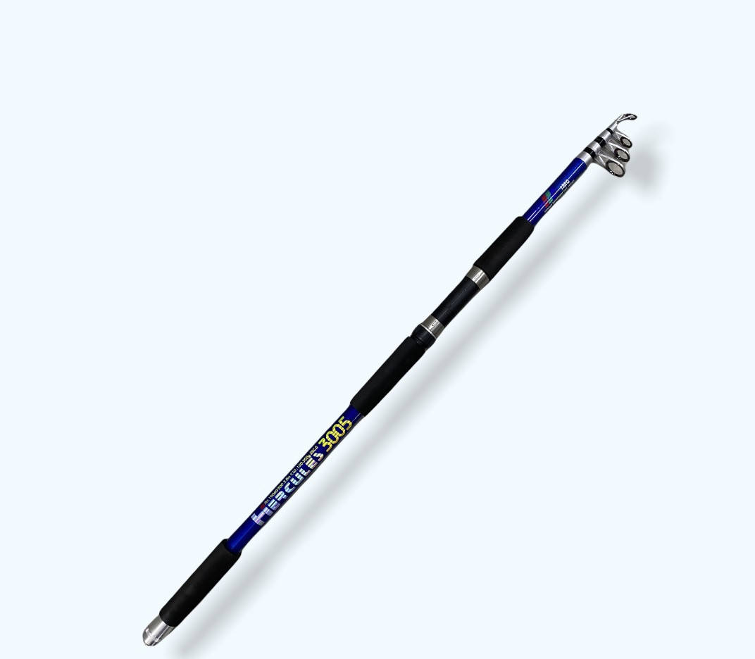 

Спиннинг карповый телескопический EOS Hercules 150-300 3 м, Синий