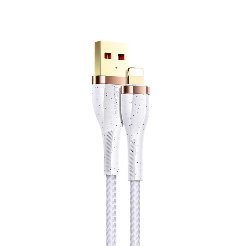 

Кабель для зарядки телефона Lightning Apple iPhone USAMS U64 120см |2A| Белый