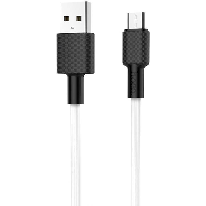 

USB Cable Hoco X29 Superior MicroUSB White 1m, Белый
