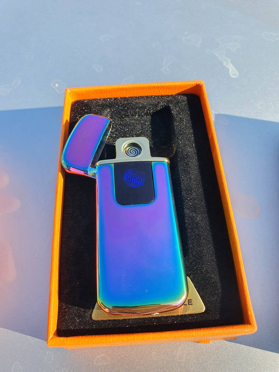 

Сенсорная USB зажигалка lighter classic fashionable спиральная