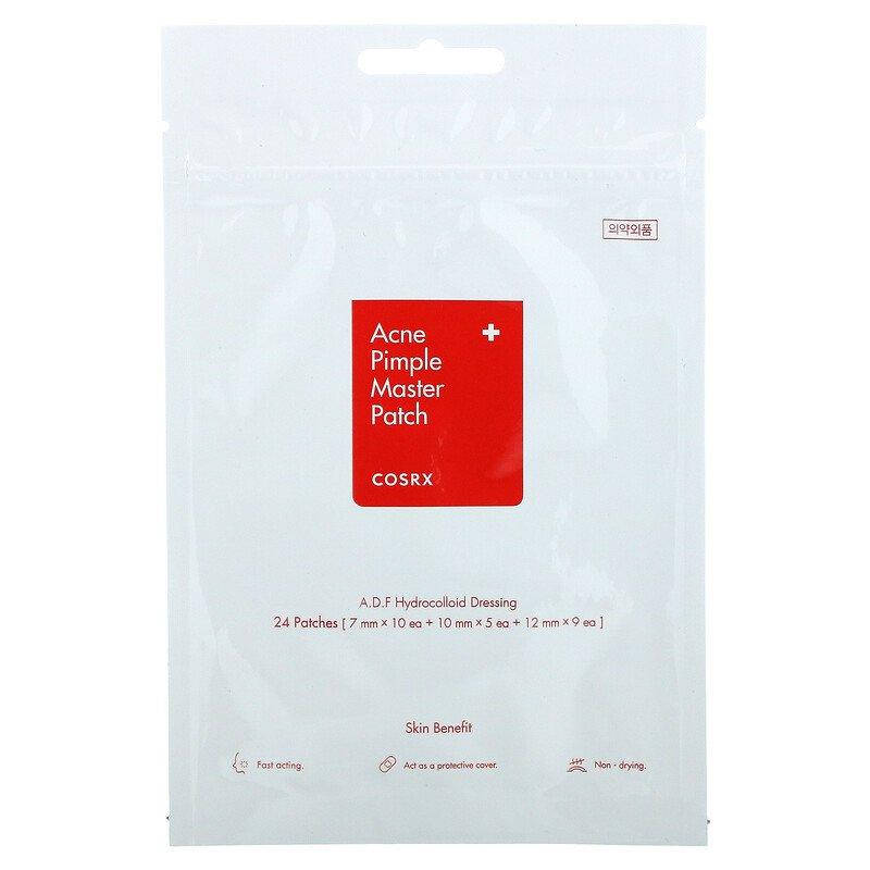 

Точечные патчи от прыщей COSRX "Acne Pimple Master Patch" противовоспалительные (24 шт)