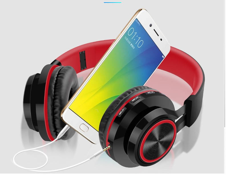 

Наушники беспроводные Bluetooth ingel IN560 FM/MP3/micro CD, Черный