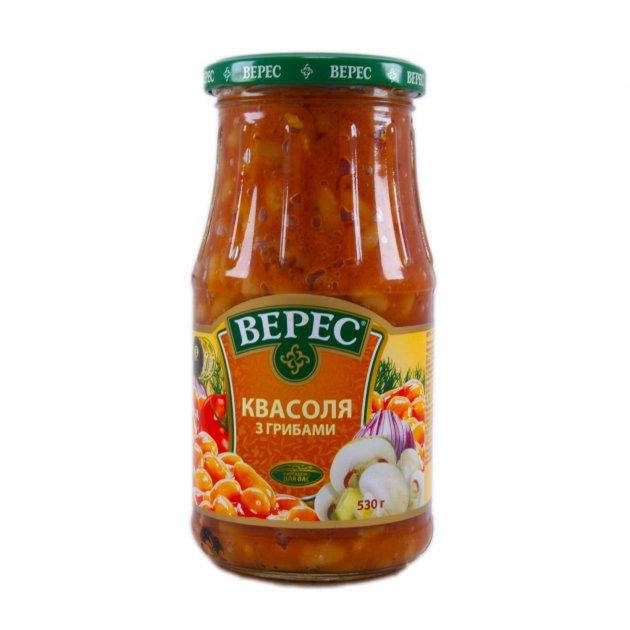 

Квасоля з грибами ТМ Верес 530 г