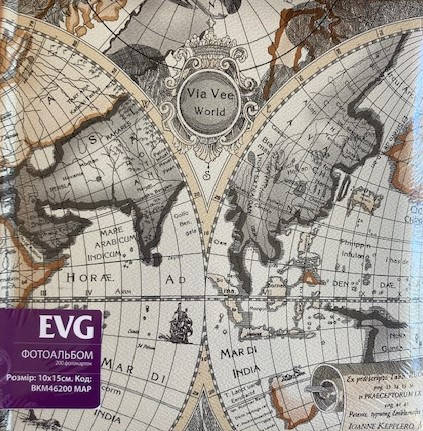 

Альбом для фотографий 10х15 на 200 фото EVG MAP, Разные цвета