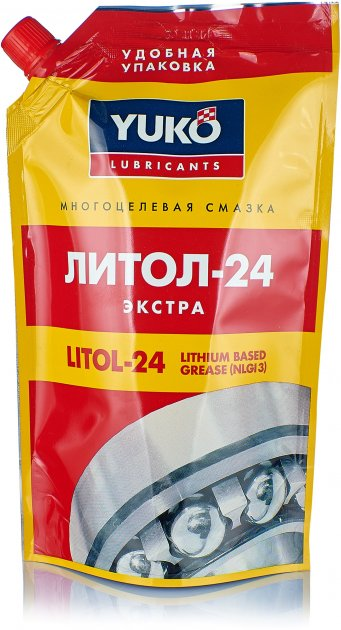 

Смазка Литол-24 YUKO д/п штуцер 375г 148489
