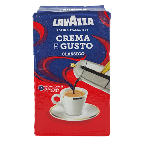 

Кава Лавацца крема густо (колір) Lavazza crema E gusto 250g 20шт/ящ (Код : 00-00003198)
