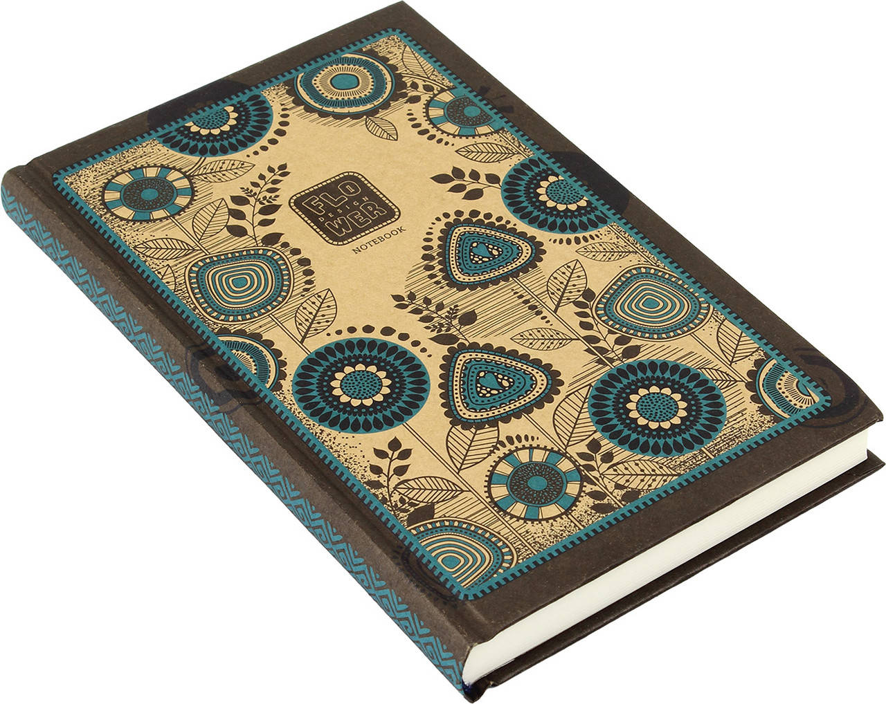 

Блокнот B6 120арк. кліт. крафт №3928/Мандарин/(4)(16)