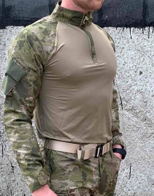 

Тактическая рубашка хаки XL (50-52) Убакс