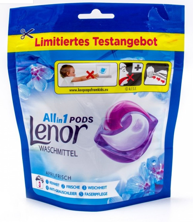 

LENOR КАПСУЛЫ ПАРФЮМИРОВАННЫЕ 3IN1 APRILFRISCH 3 ШТУКИ 8006540064207